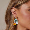 Trick Or Treat Ghost Earrings