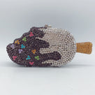 Ice Cream Dream Crystal Minaudiere Clutch
