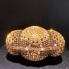 Minaudiere Crystal Pumpkin Purse