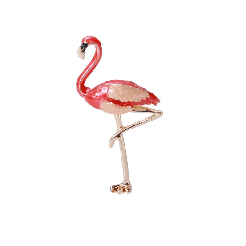 Heritage Flamingo Brooch