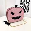 Pumpkin Chic Jack-o'-Lantern Handbag