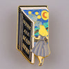 Literary Art Brooch