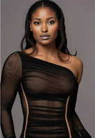 Sheer Illusion Dress