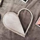 Demi Heart  Clutch