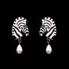 Zebra Earrings