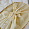 Lemon Embroidered Straw Tote Bag