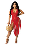 Tassel Tango Midi Cover Up