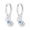 Pendant Shell Earrings