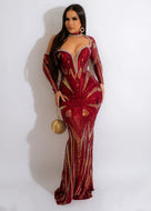 The Depths Of Desire Mermaid Gown