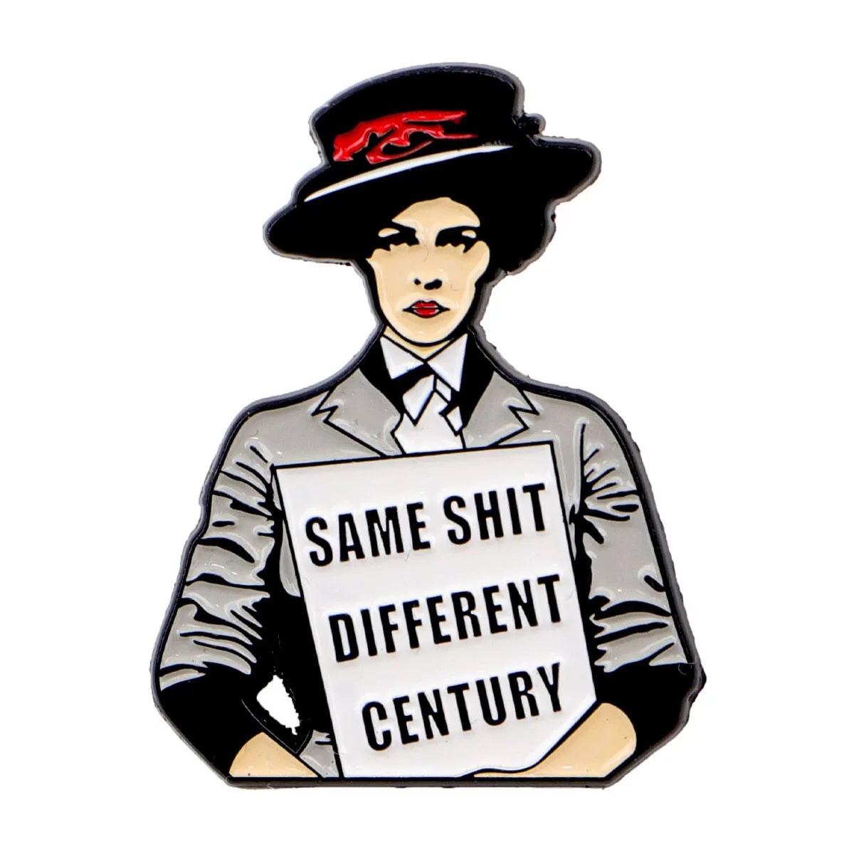 Women's Rights Awareness Brooch