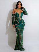 The Depths Of Desire Mermaid Gown