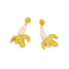 Sparkling Banana Earrings