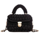 She Knows The Ropes Woven Handbag