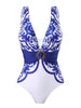 Fleur De Soleil One Piece 3 Piece Swim Set