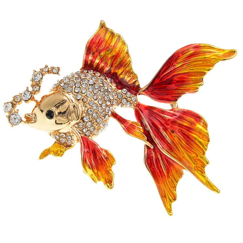 Goldfish Brooch