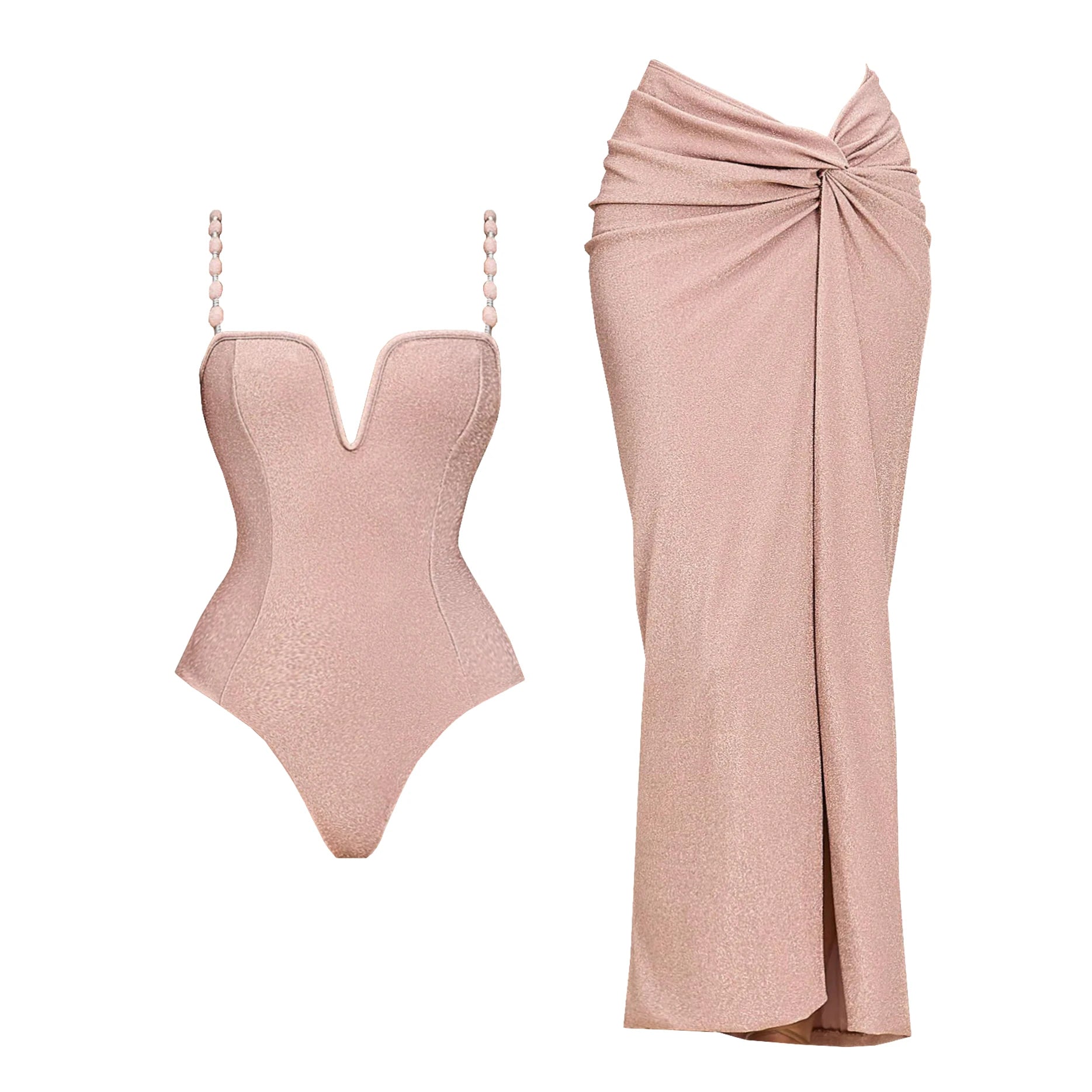 The Valora One Piece Swimsuit and Sarong