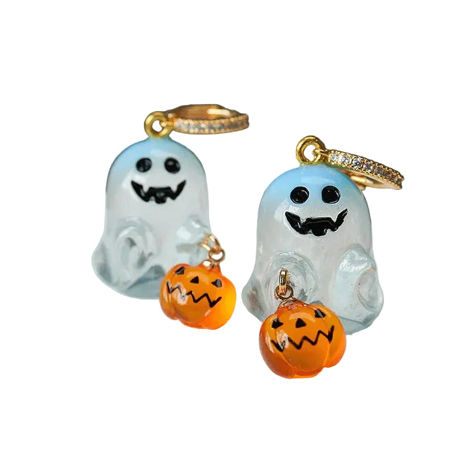 Trick Or Treat Ghost Earrings