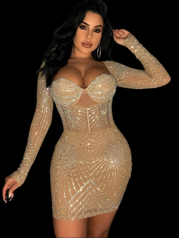 Shining Star Bodycon Dress
