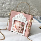 Rose In Bloom Museum Handbag