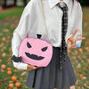 Pumpkin Chic Jack-o'-Lantern Handbag