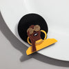 Afro Muse Brooch