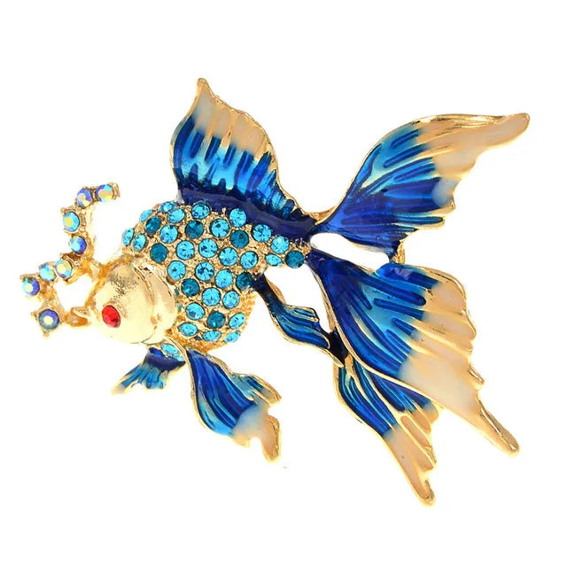 Goldfish Brooch