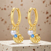 Pendant Shell Earrings