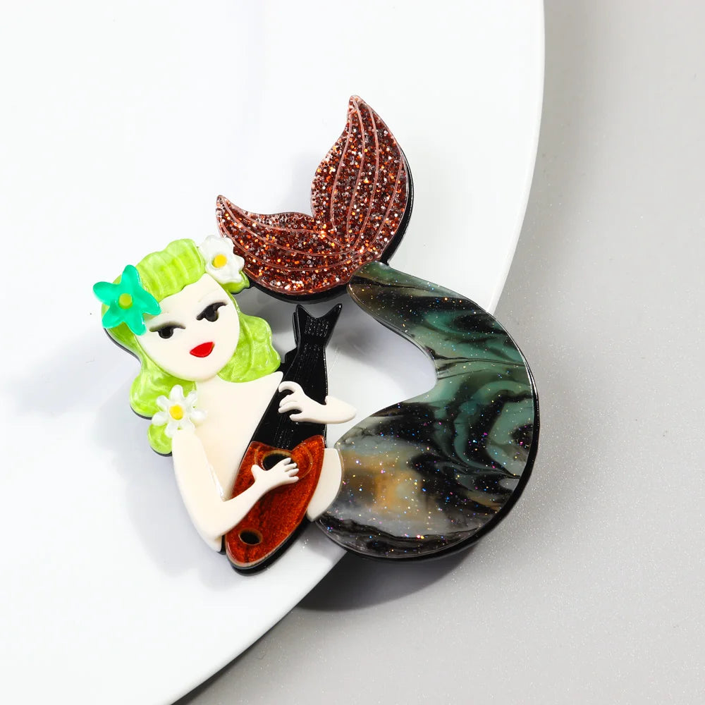 Mermaid Brooch