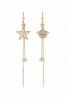 Saturn and The Star Earrings
