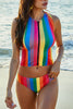 Love Is At The Beach Rainbow Bikini