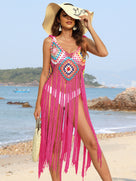 Beach Party Fringe Cover Up