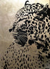 Ink of the Panther Abstract Canvas Wall Art