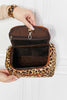 Animal Print Makeup Bag with Handle