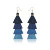 Gradient Tassel Earrings