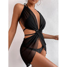 Three Piece Dark Goddess Bikini