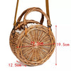 Round Wicker Bag