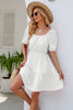 Elowen Puff Sleeve Mini Dress