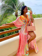 Psychedelic Beach Cover Up