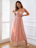 Xanthe Rhinestone Mesh Overlay Dress