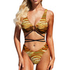 Golden Tiger Tie Me Up Two Piece Bikini