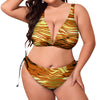 Golden Tiger Plus Size Bikini