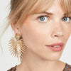 Spiked On Love Heart Shaped Earrings