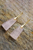Handmade Rowenna Natural Stone Dangle Earrings