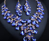 Bold Brilliance Rhinestone Necklace and Earrings Set