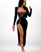 Sparkling Splendor 2 Piece Dress