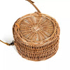 Round Wicker Bag