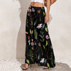 Dark Garden Palazzo Pants