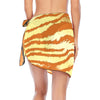 Golden Tiger Beach Sarong Wrap