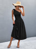 Chic Charmer Asymmetrical Midi Dress