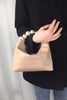 Adored By All Vegan Leather Pearl Handbag